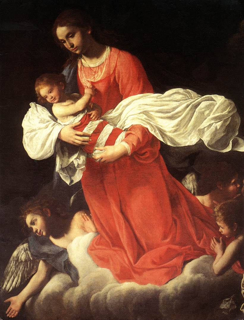 The Virgin and the Child with Angels by BAGLIONE, Giovanni