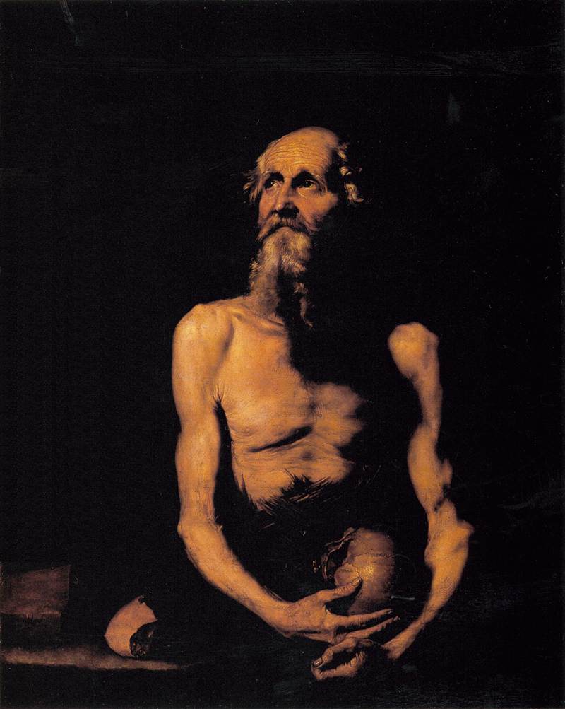 St Paul the Hermit by RIBERA, Jusepe de