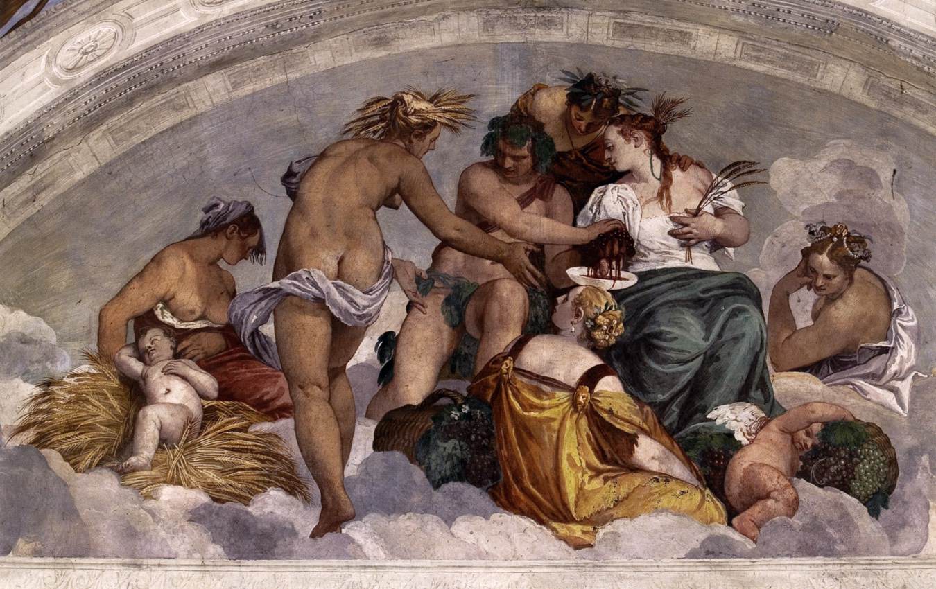 Bacchus and Ceres by VERONESE, Paolo