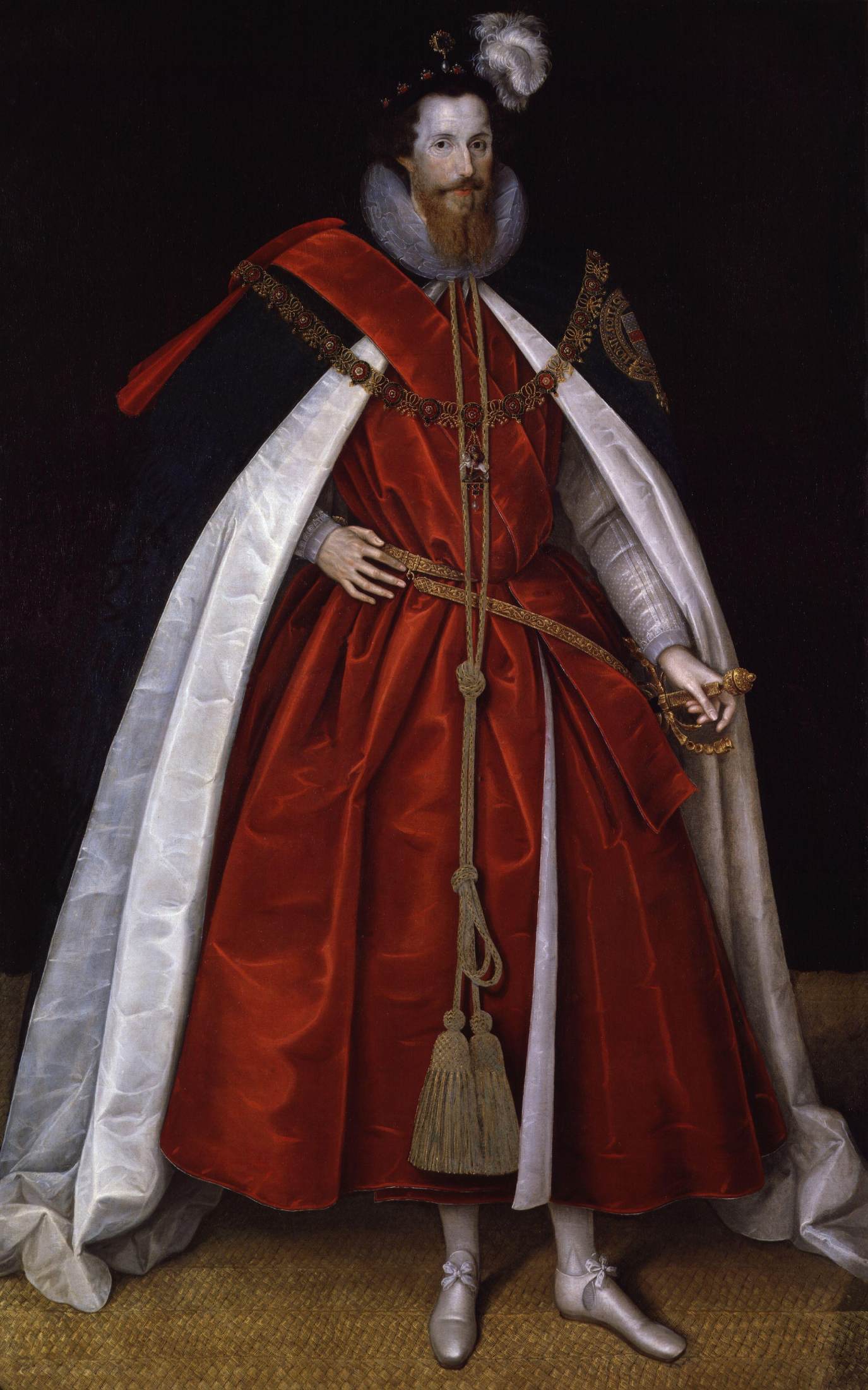 Robert Devereux, 2nd Earl of Essex by GHEERAERTS, Marcus the Younger