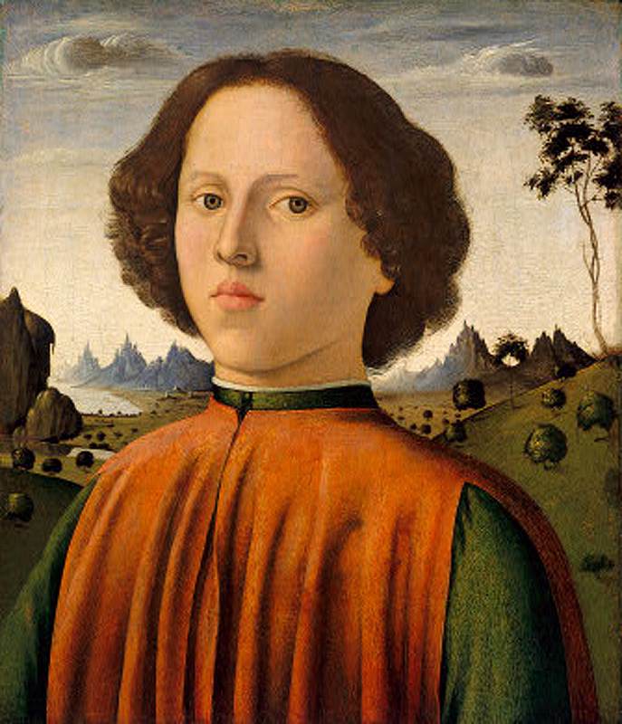 Portrait of a Boy by BIAGIO D'ANTONIO