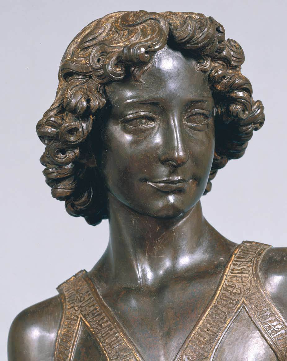 The Young David (detail) by VERROCCHIO, Andrea del