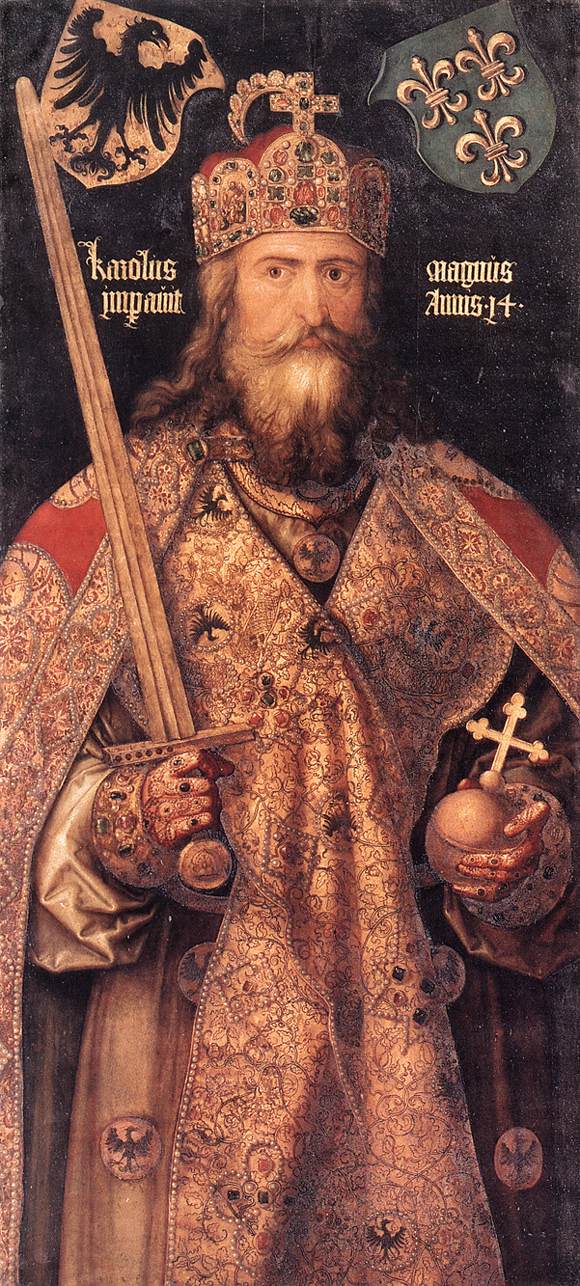 Emperor Charlemagne by DÜRER, Albrecht