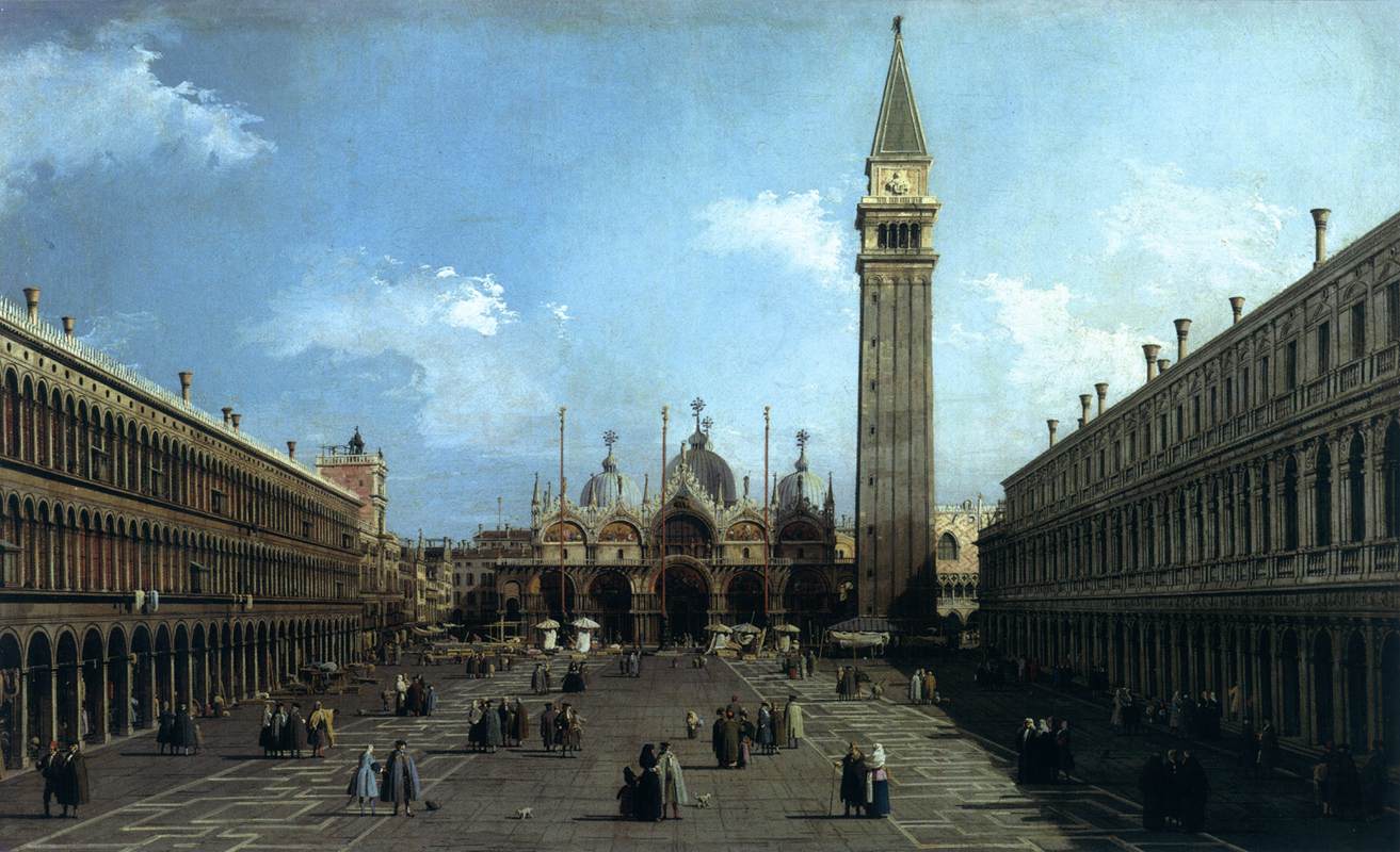 Piazza San Marco in Venice by CANALETTO