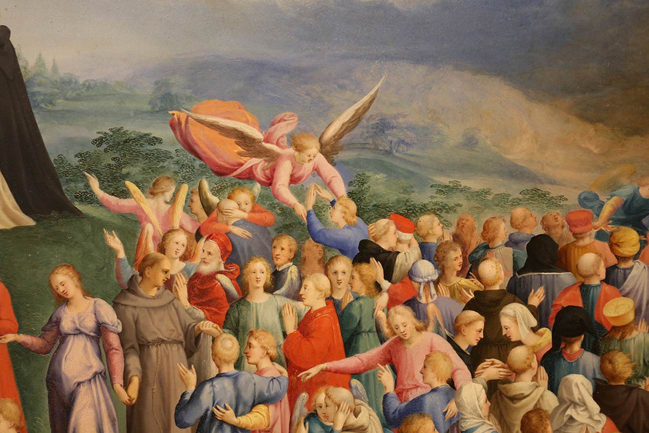 Last Judgment (detail) by SPRANGER, Bartholomaeus