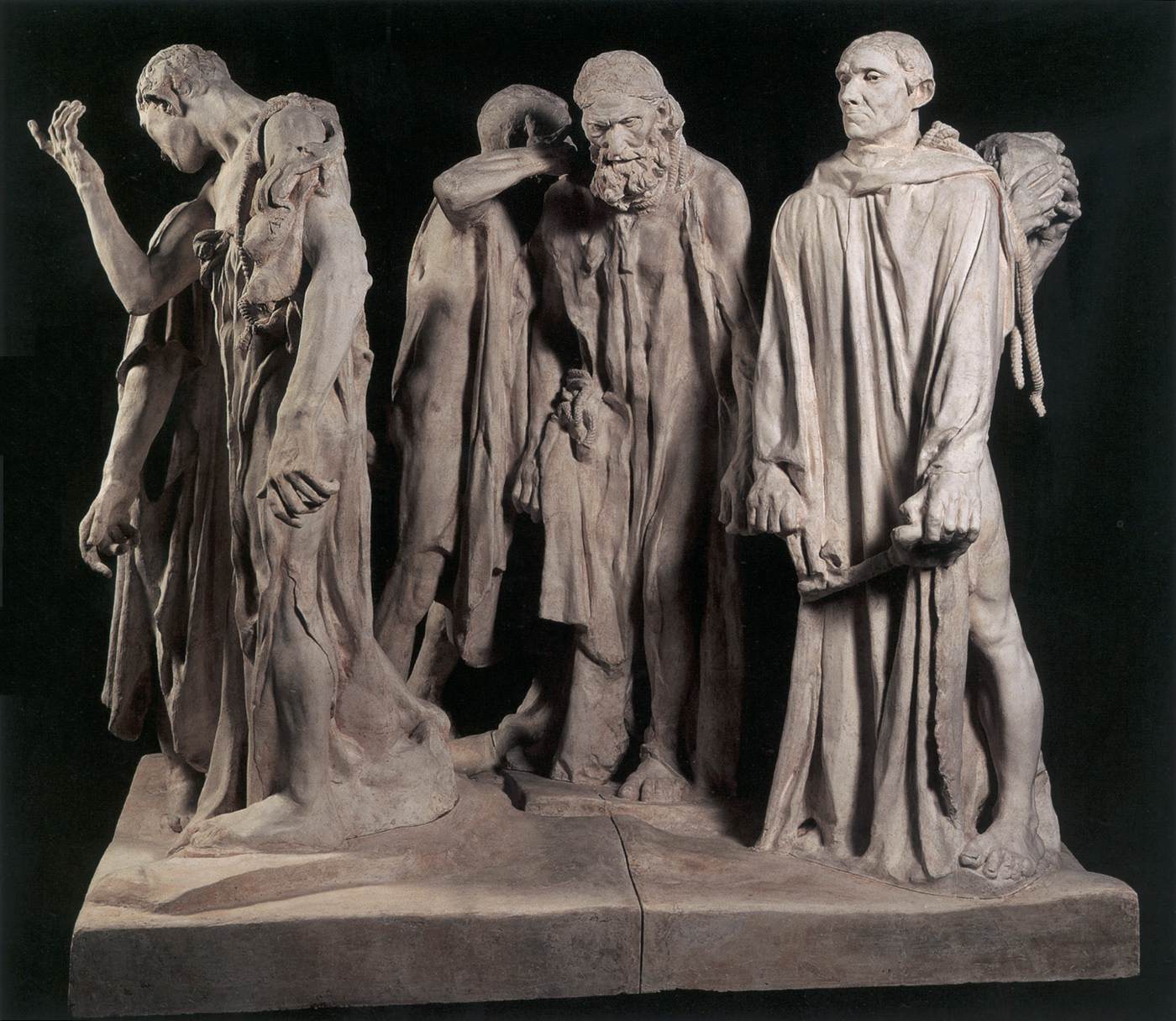 The Burghers of Calais by RODIN, Auguste