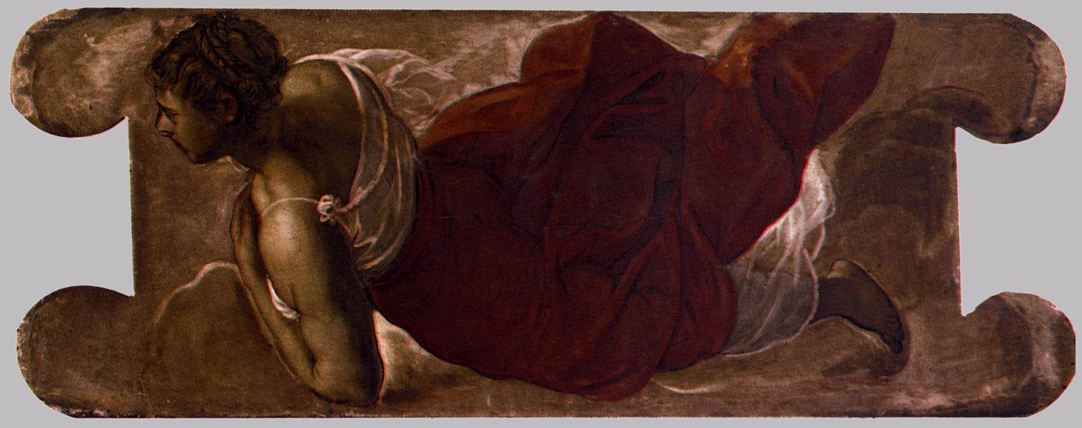 Female figure by TINTORETTO