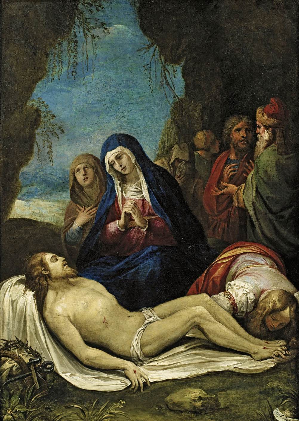 Lamentation by CESARI, Giuseppe