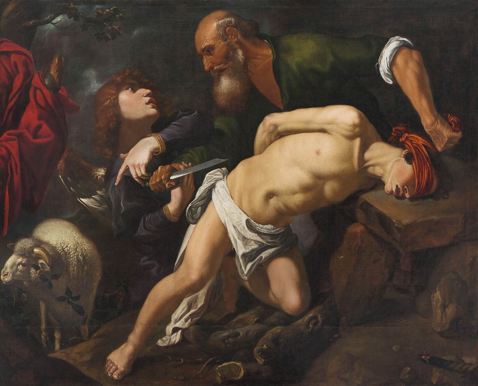 The Sacrifice of Isaac by ORRENTE, Pedro