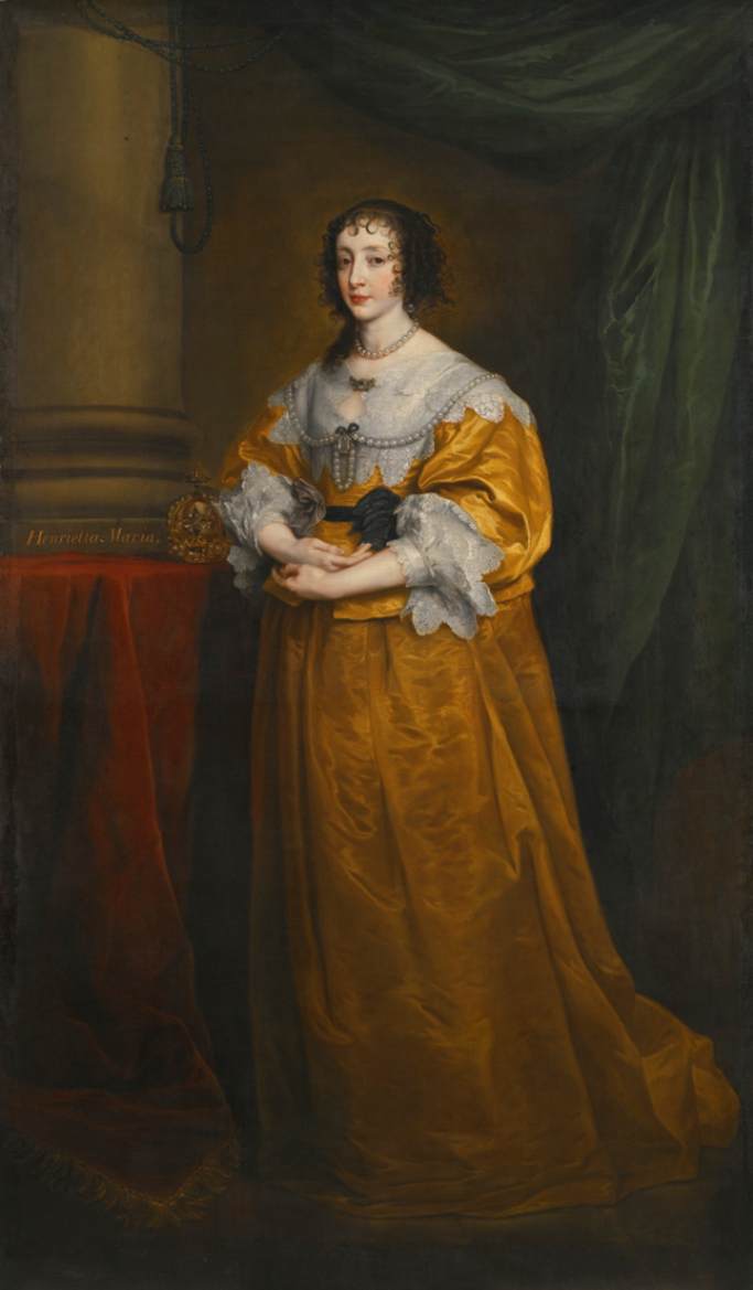 Queen Henrietta Maria by DYCK, Sir Anthony van