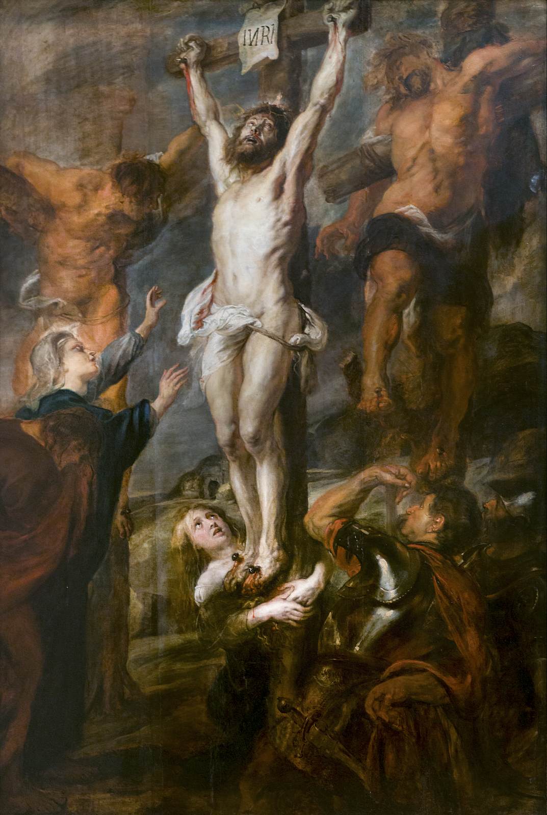 Christ between the Two Thieves by RUBENS, Peter Paul