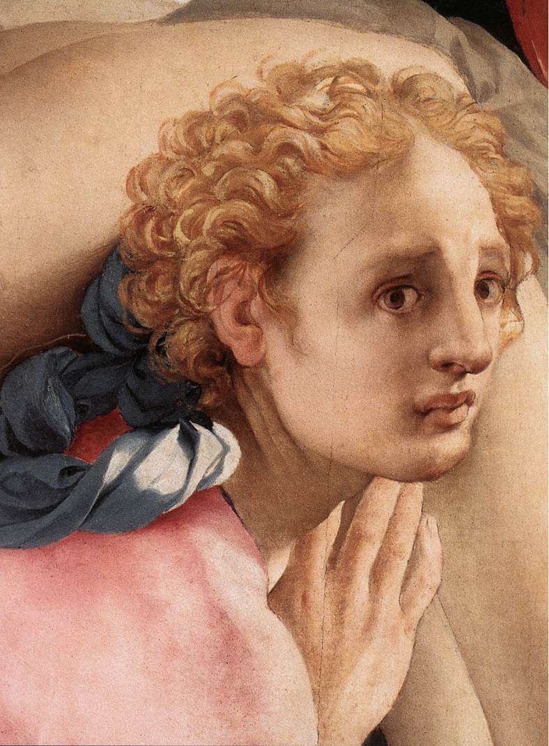 Deposition (detail) by PONTORMO, Jacopo