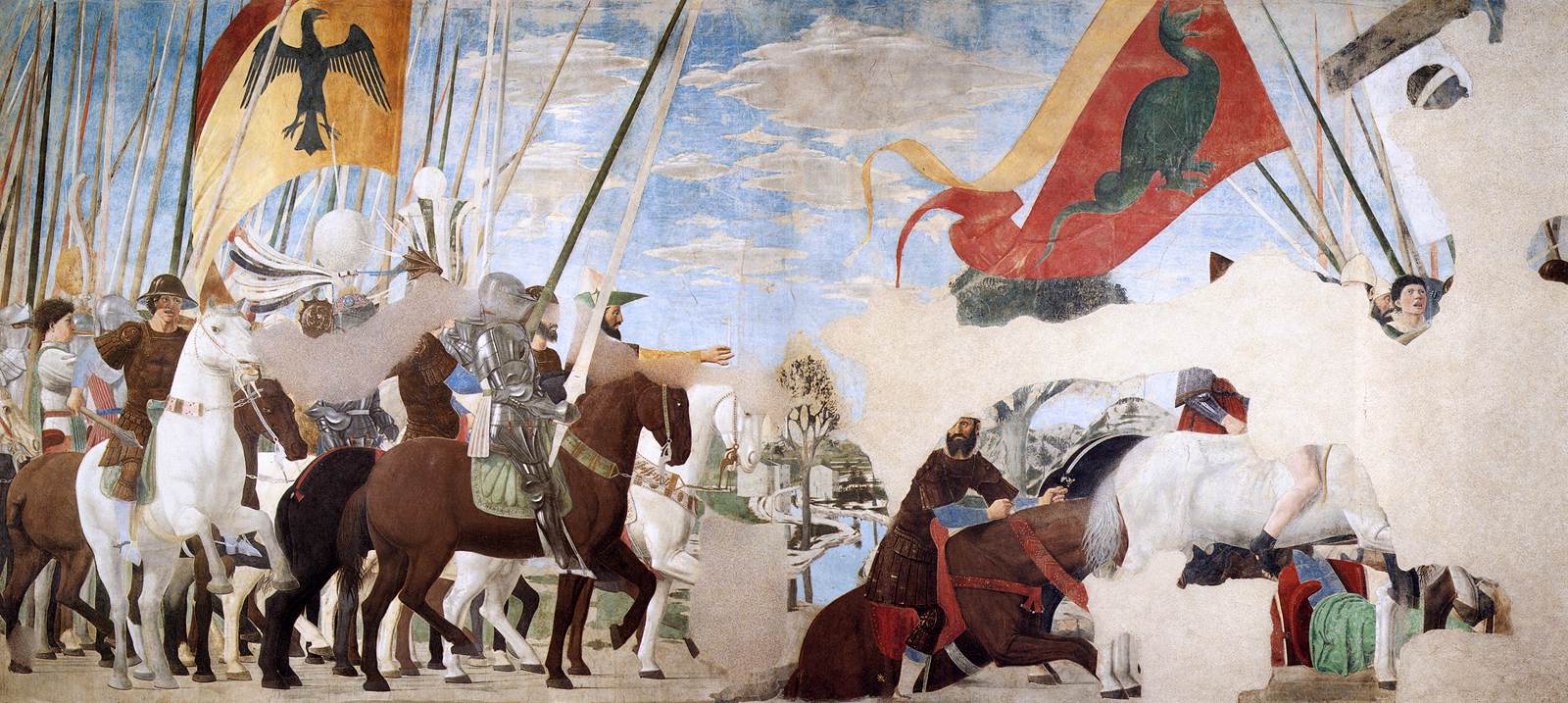 5. Constantine's Victory over Maxentius by PIERO DELLA FRANCESCA