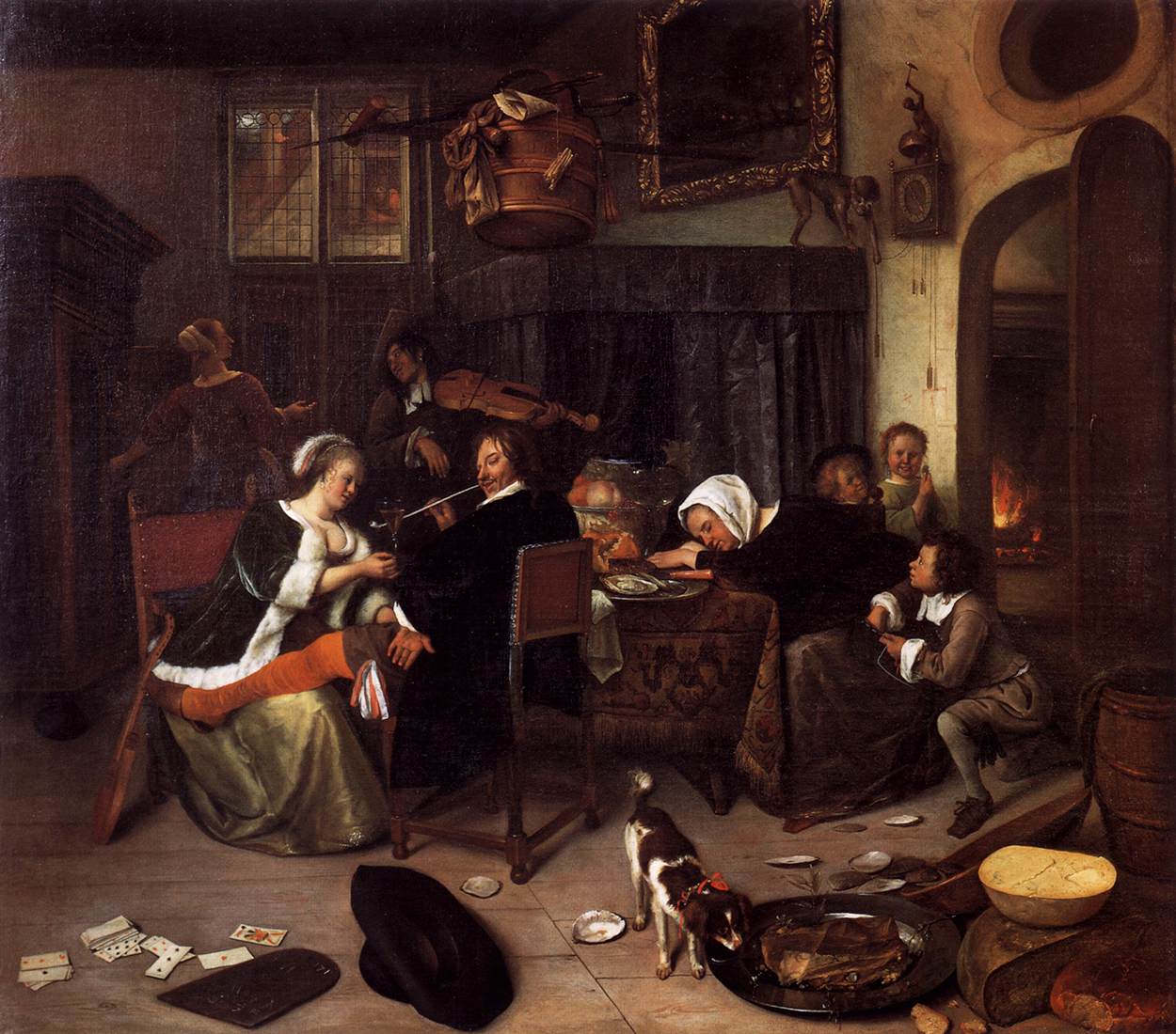 The Dissolute Household by STEEN, Jan