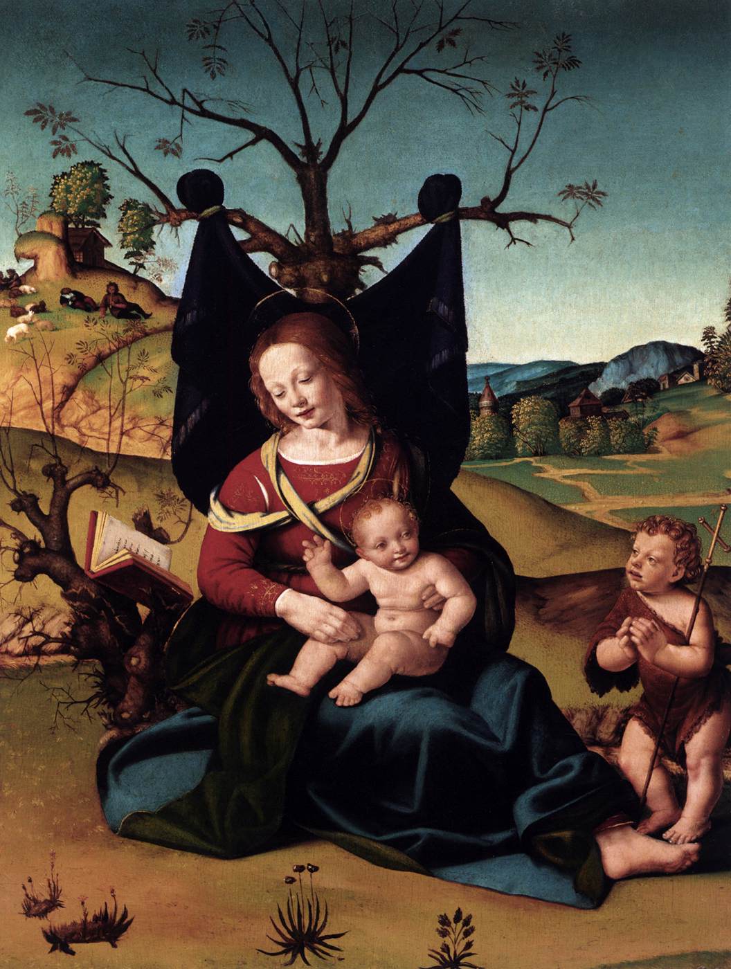 Madonna with Child and the Young St John by