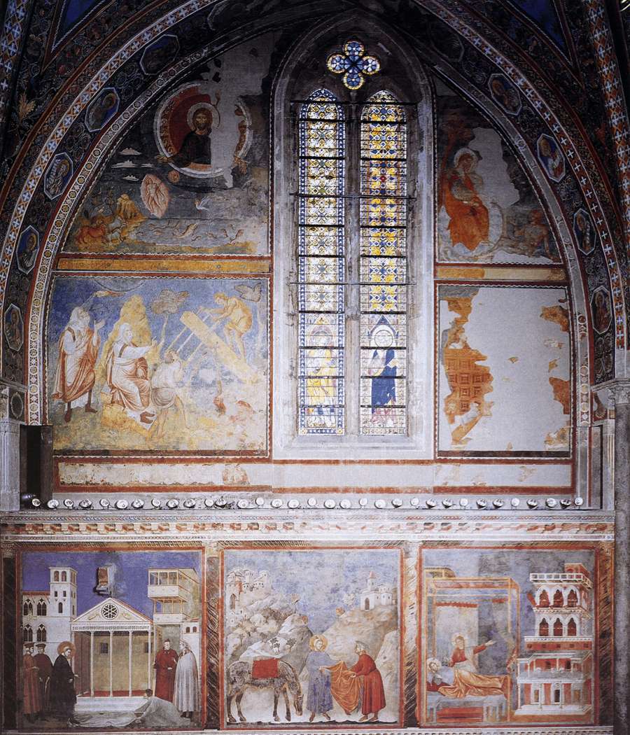 Frescoes in the fourth bay of the nave by TORRITI, Jacopo