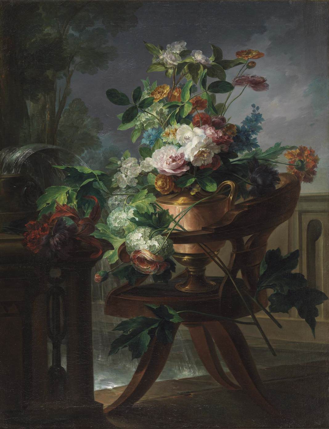 Flowers in a Vase by