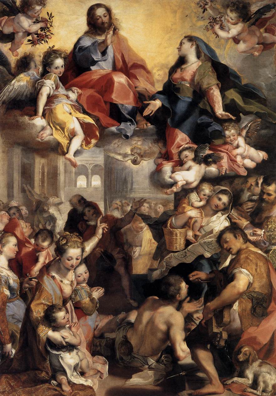 Madonna del Popolo by BAROCCI, Federico Fiori