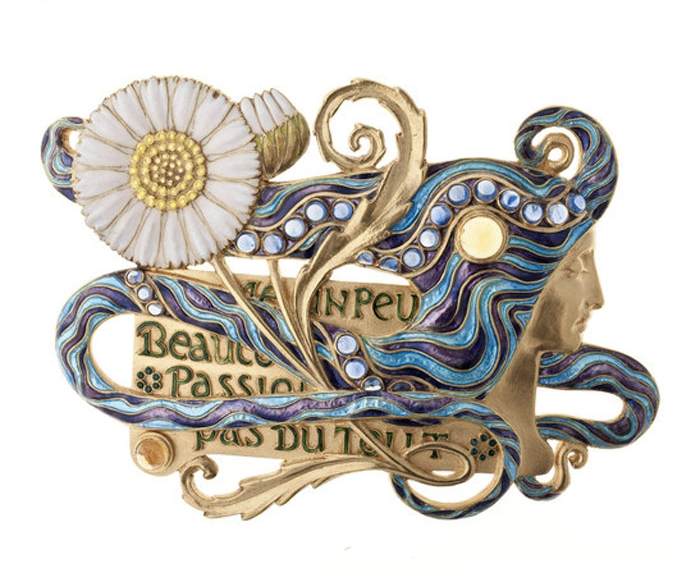 "Daisy" brooch" by VEVER, Henri