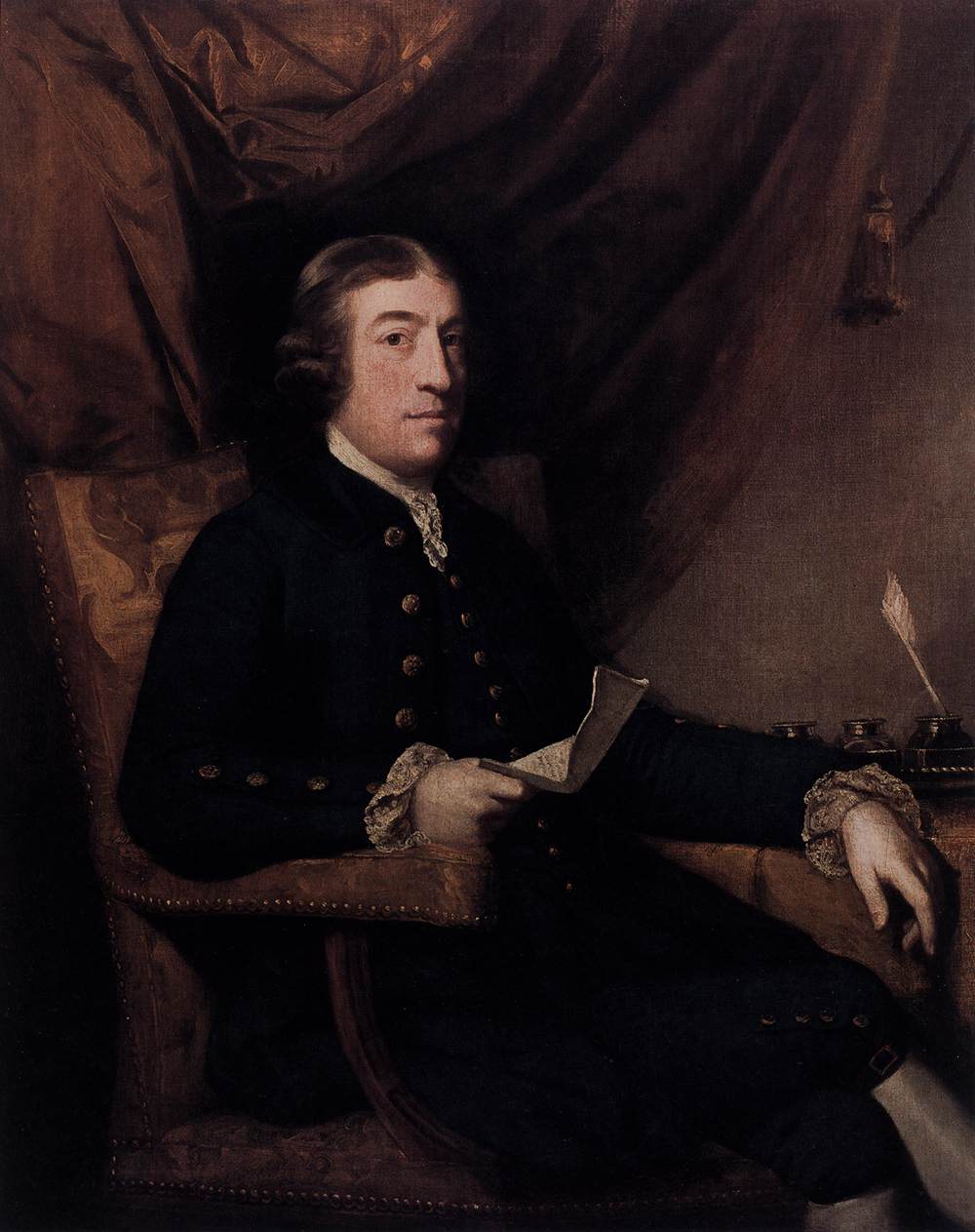 Mr. James Bourdieu by REYNOLDS, Sir Joshua