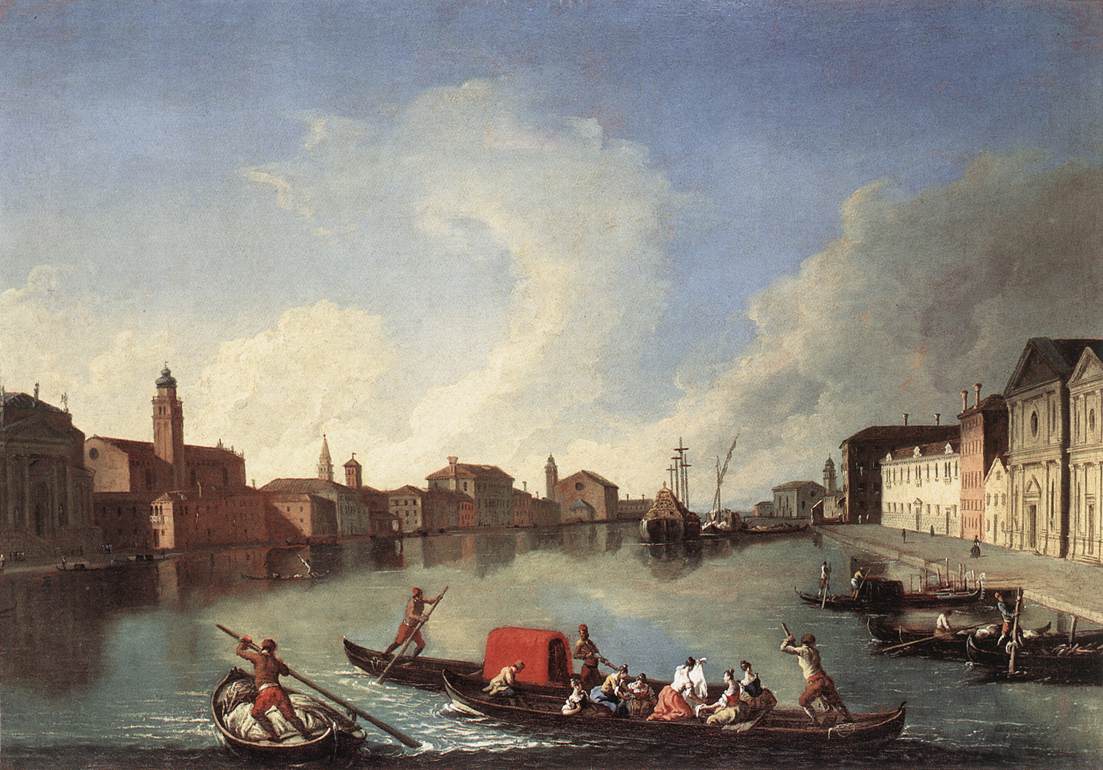 View of the Giudecca Canal by RICHTER, Johan