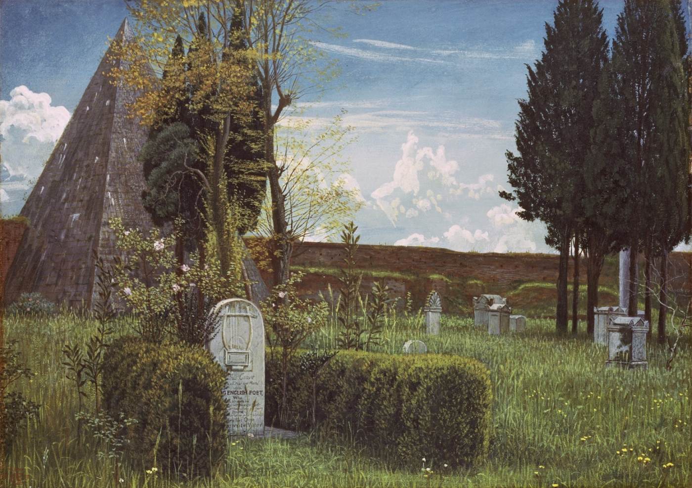 The Grave of Keats by