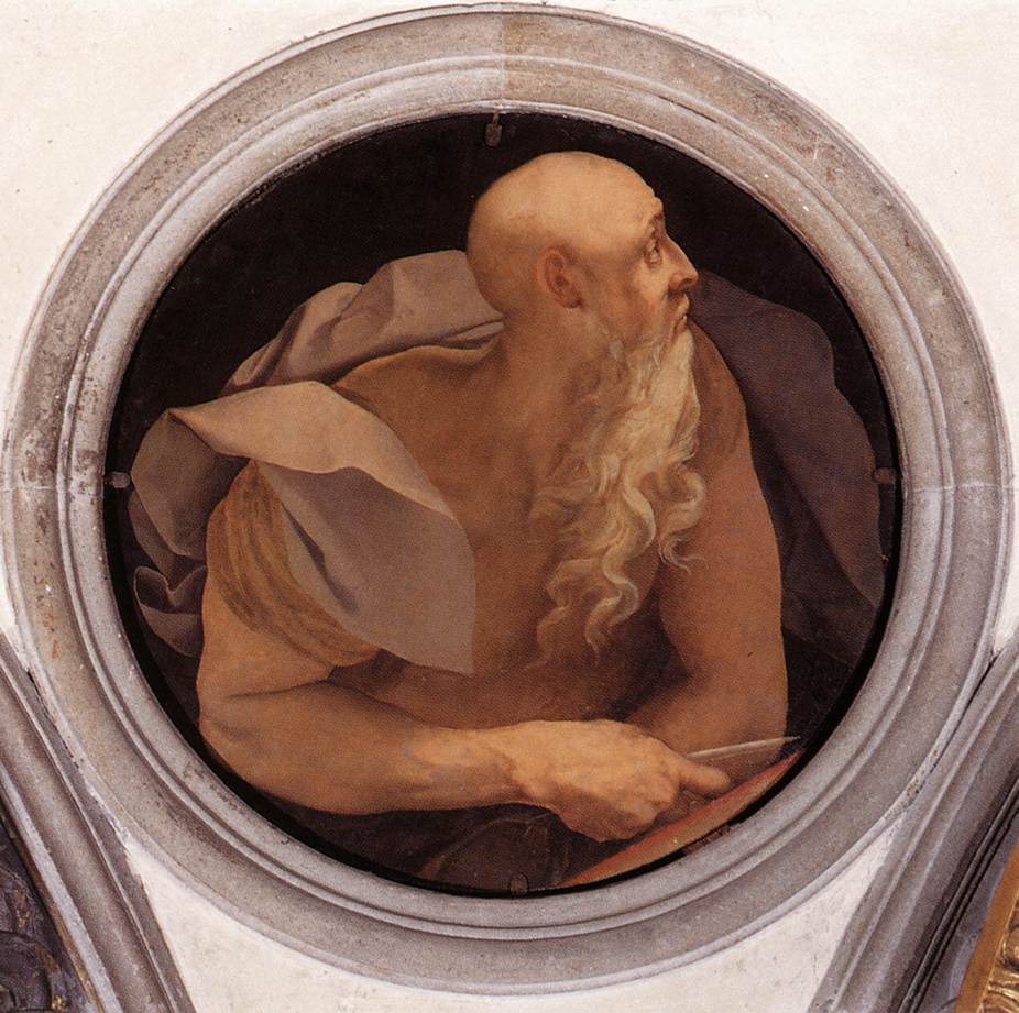 St John the Evangelist by PONTORMO, Jacopo