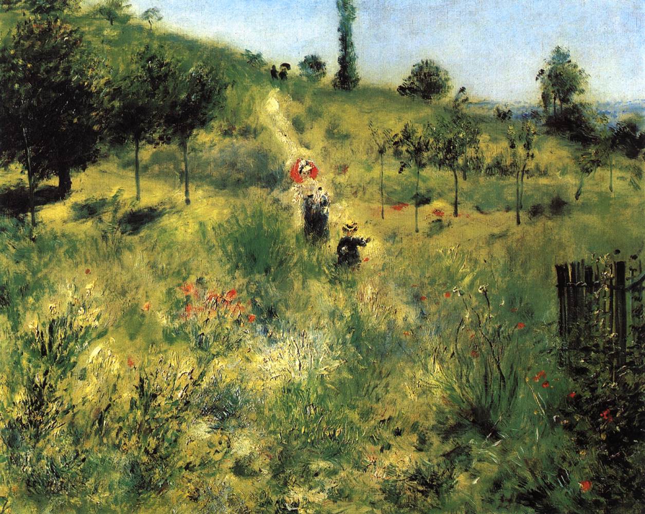 Path through the High Grass by RENOIR, Pierre-Auguste