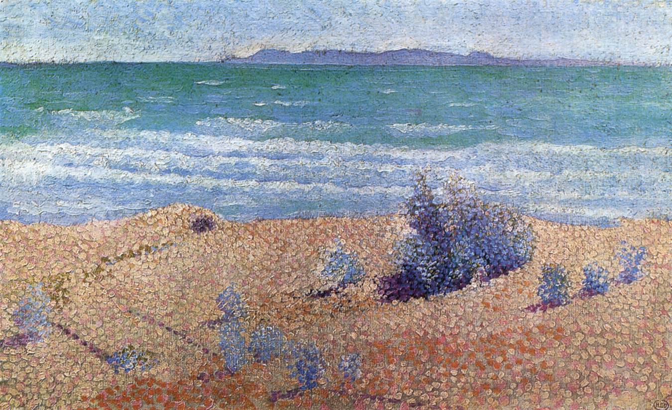 Beach on the Mediterranean by CROSS, Henri-Edmond