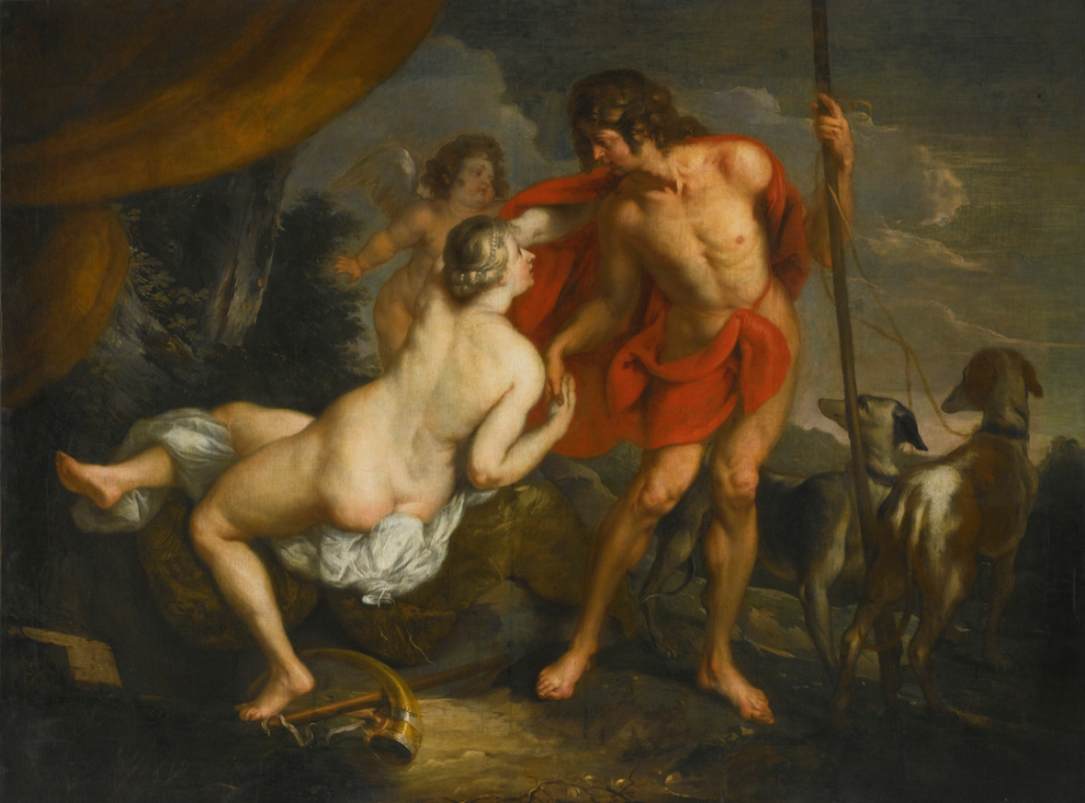 Venus and Adonis by THULDEN, Theodor van