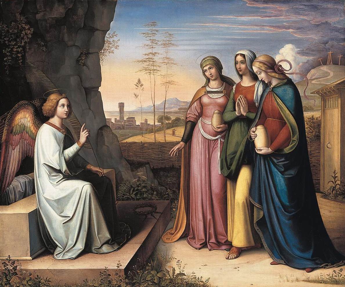 The Three Marys at the Tomb by CORNELIUS, Peter