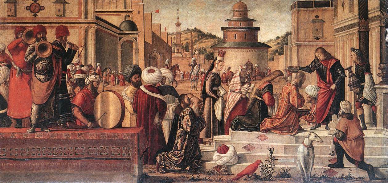 The Baptism of the Selenites by CARPACCIO, Vittore