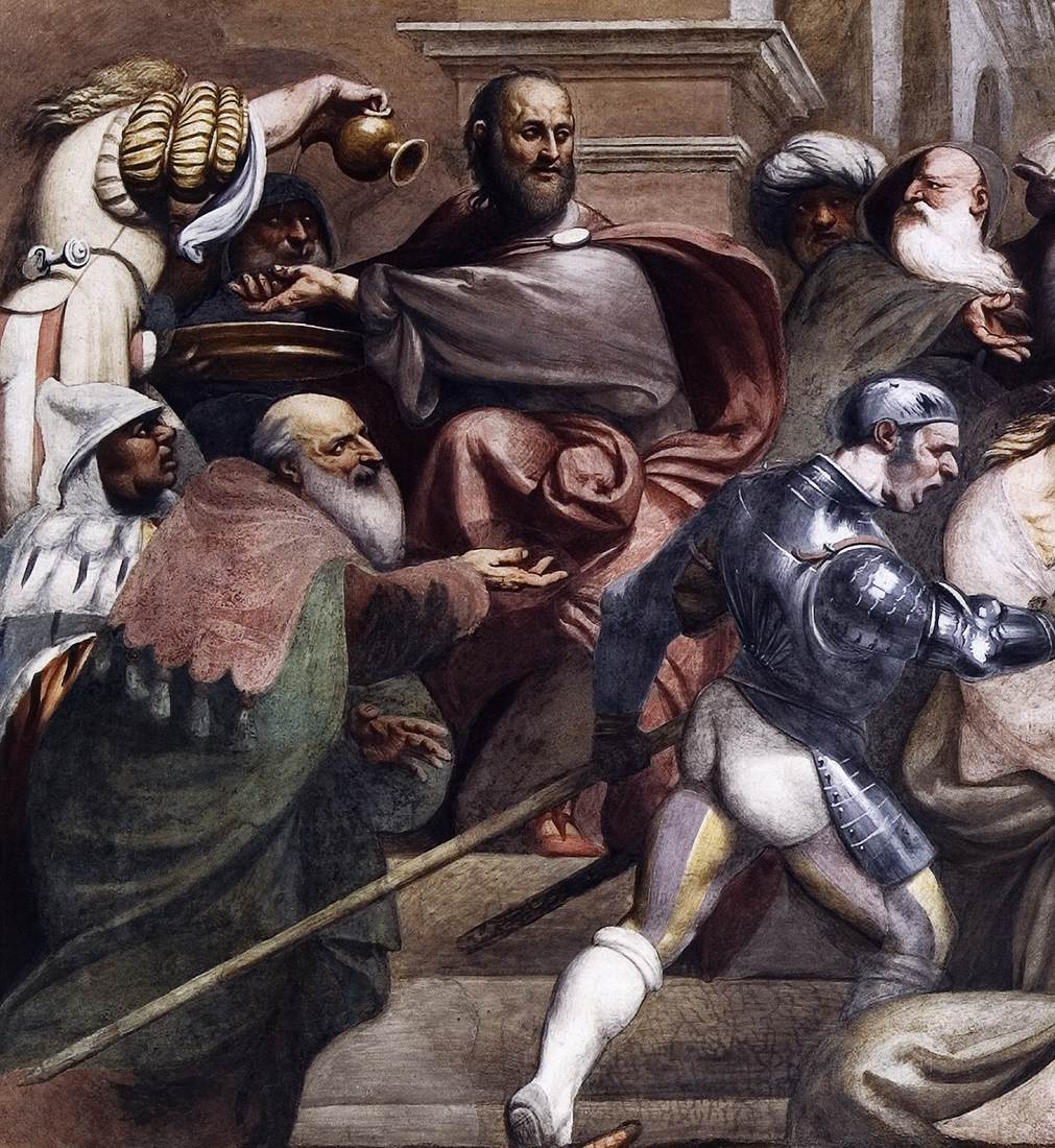 Pilate Judges Christ (detail) by