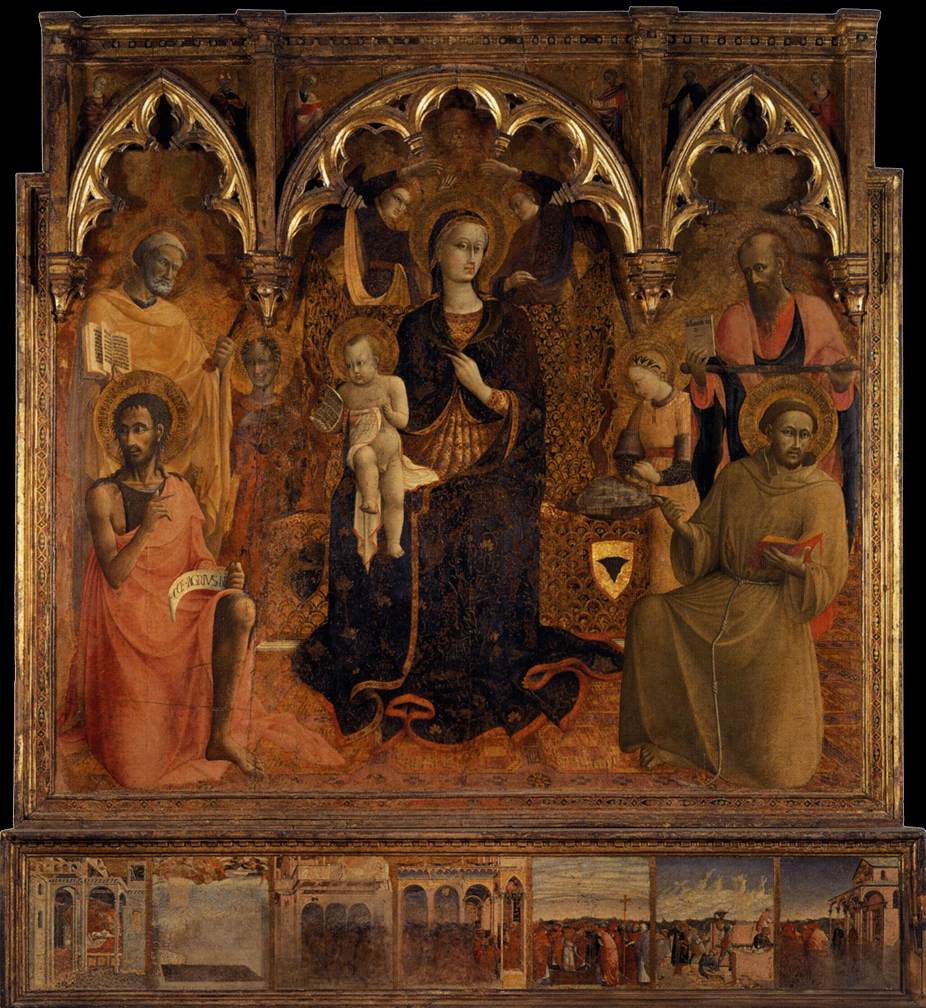 The Virgin and Child with Saints by