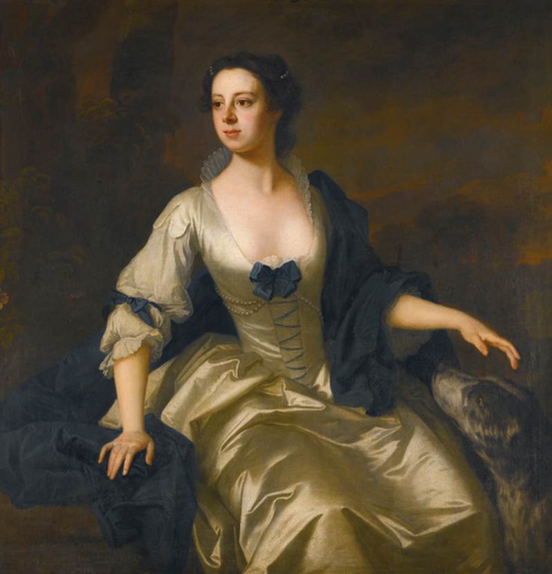 Portrait of Lady Hariot Vernon by RAMSAY, Allan