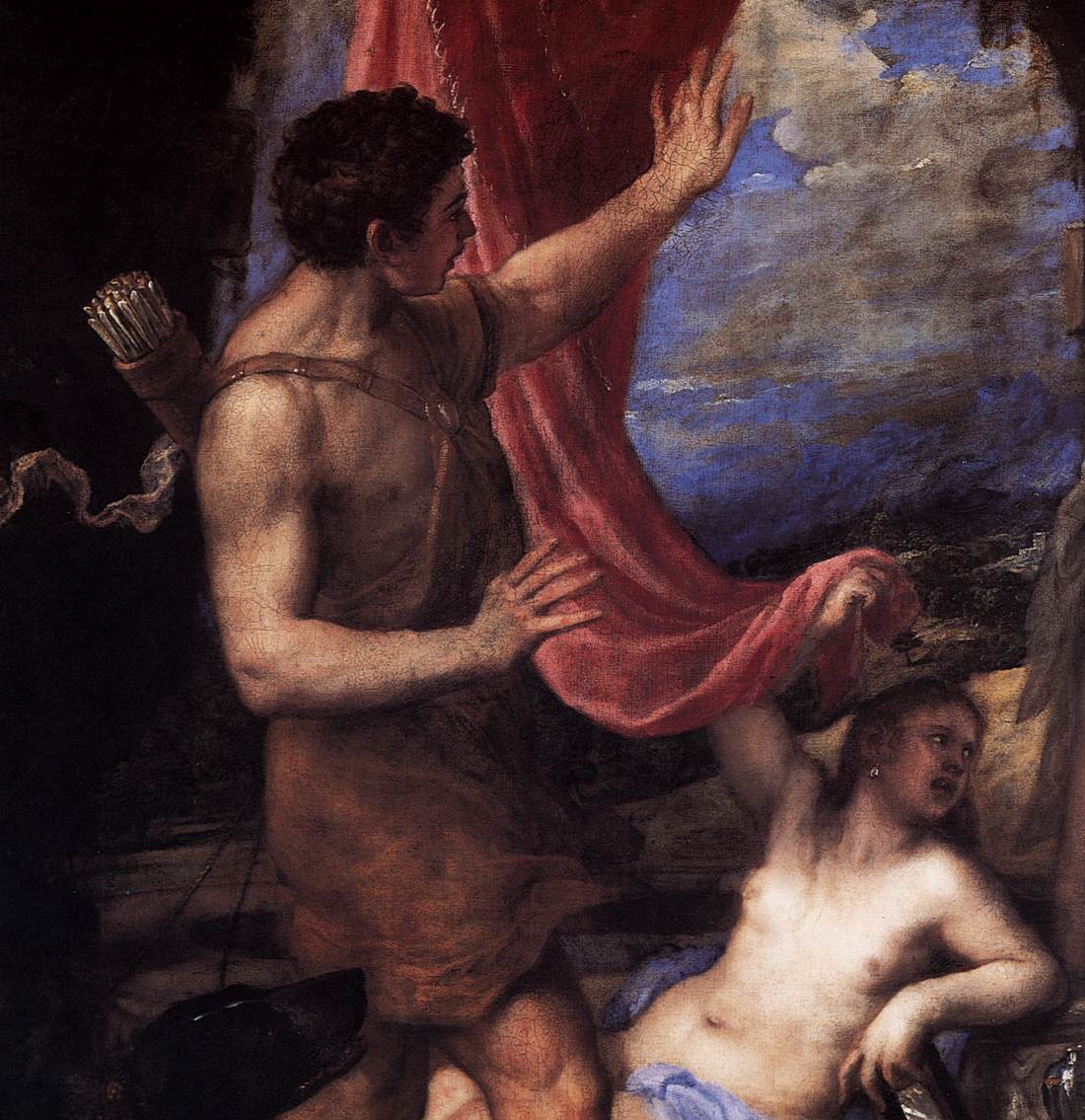 Diana and Actaeon (detail) by