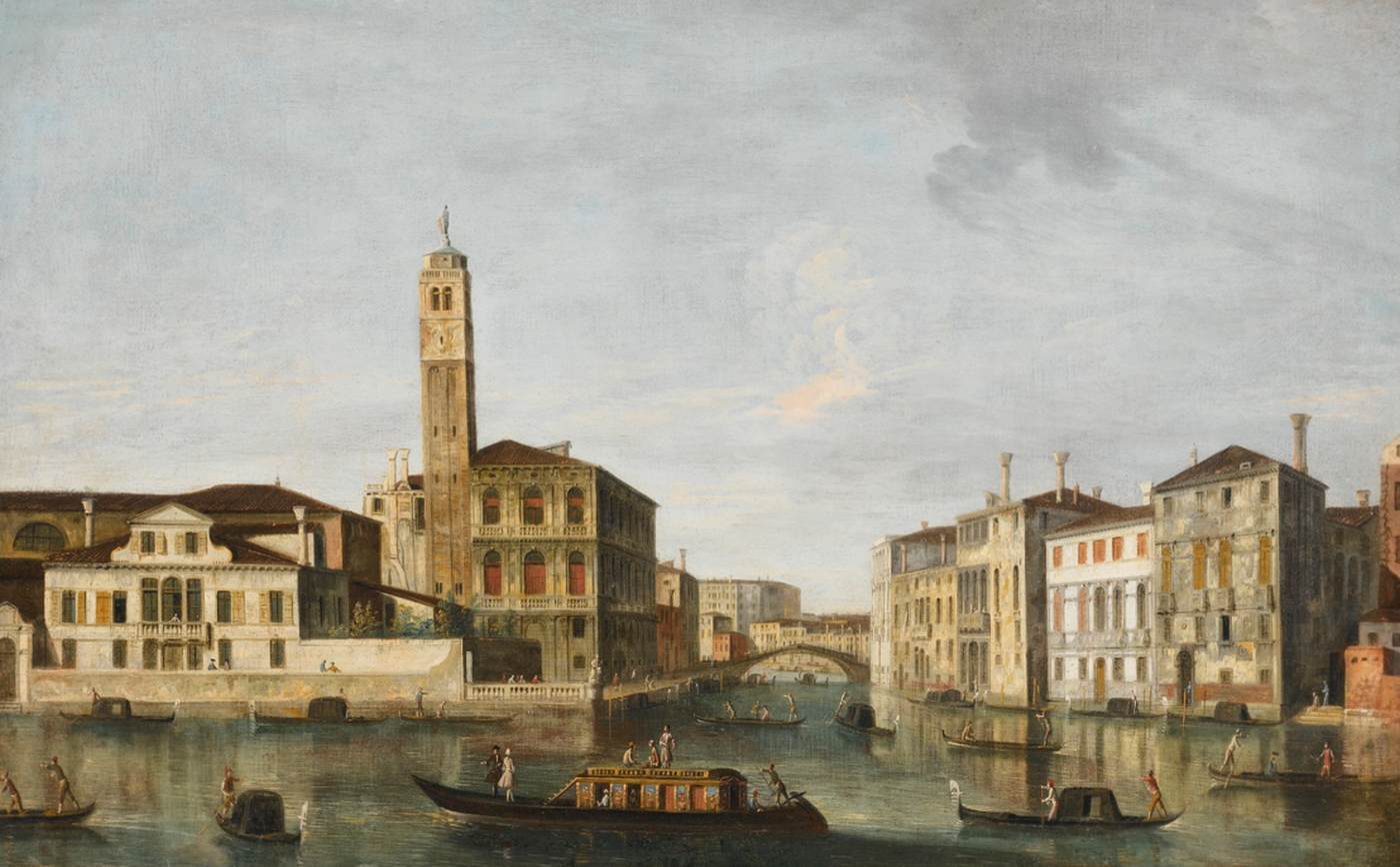 View of the Grand Canal, Venice by DOMENICHINI, Apollonio