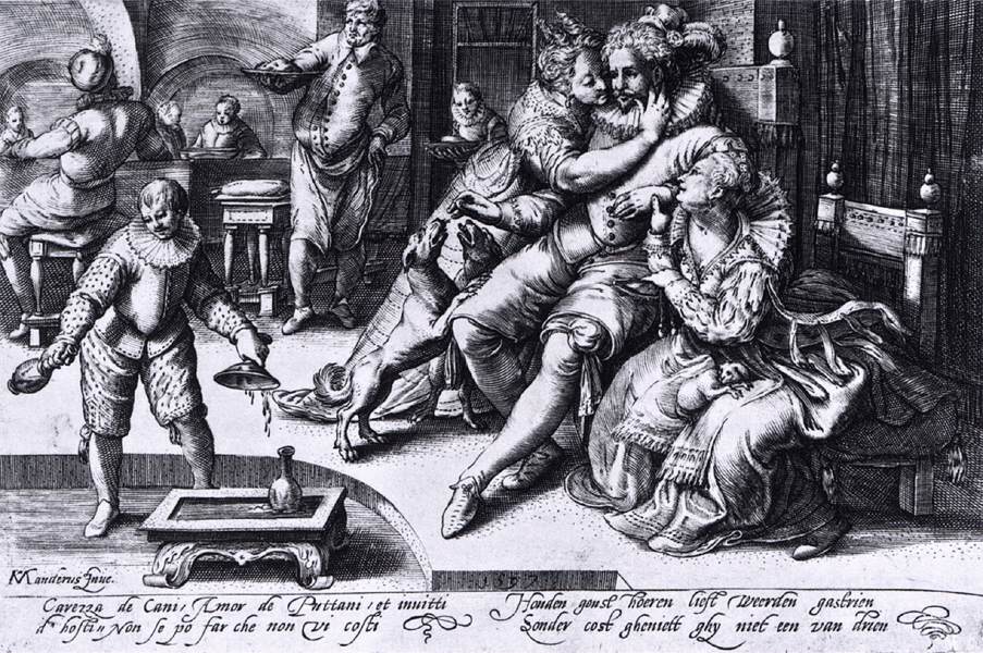 Inn Scene with Prostitutes by BREEN, Gillis van