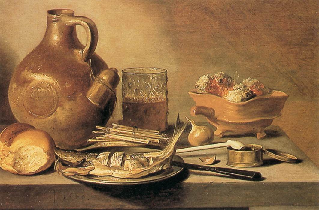 Still-Life by CLAESZ., Pieter