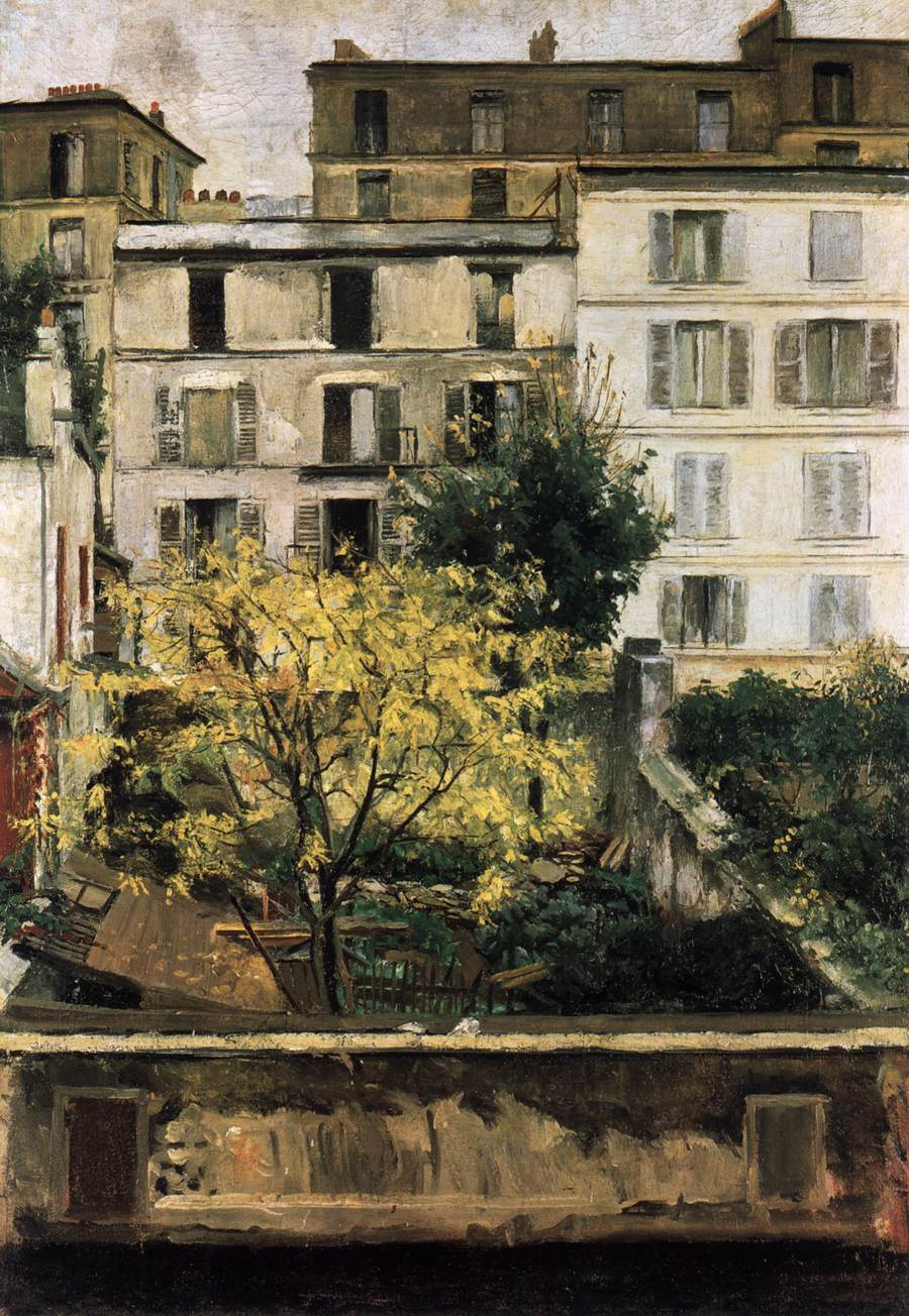 Houses at Montmartre by SLAVONA, Maria