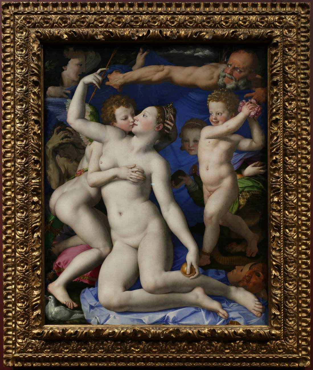 Venus, Cupid and Time (Allegory of Lust) by BRONZINO, Agnolo