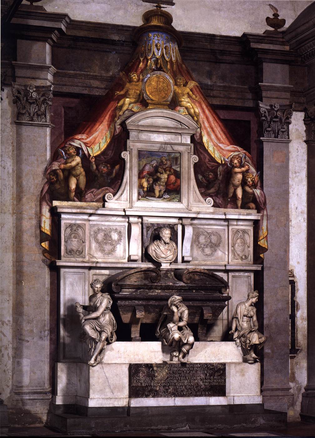 Monument to Michelangelo by VASARI, Giorgio