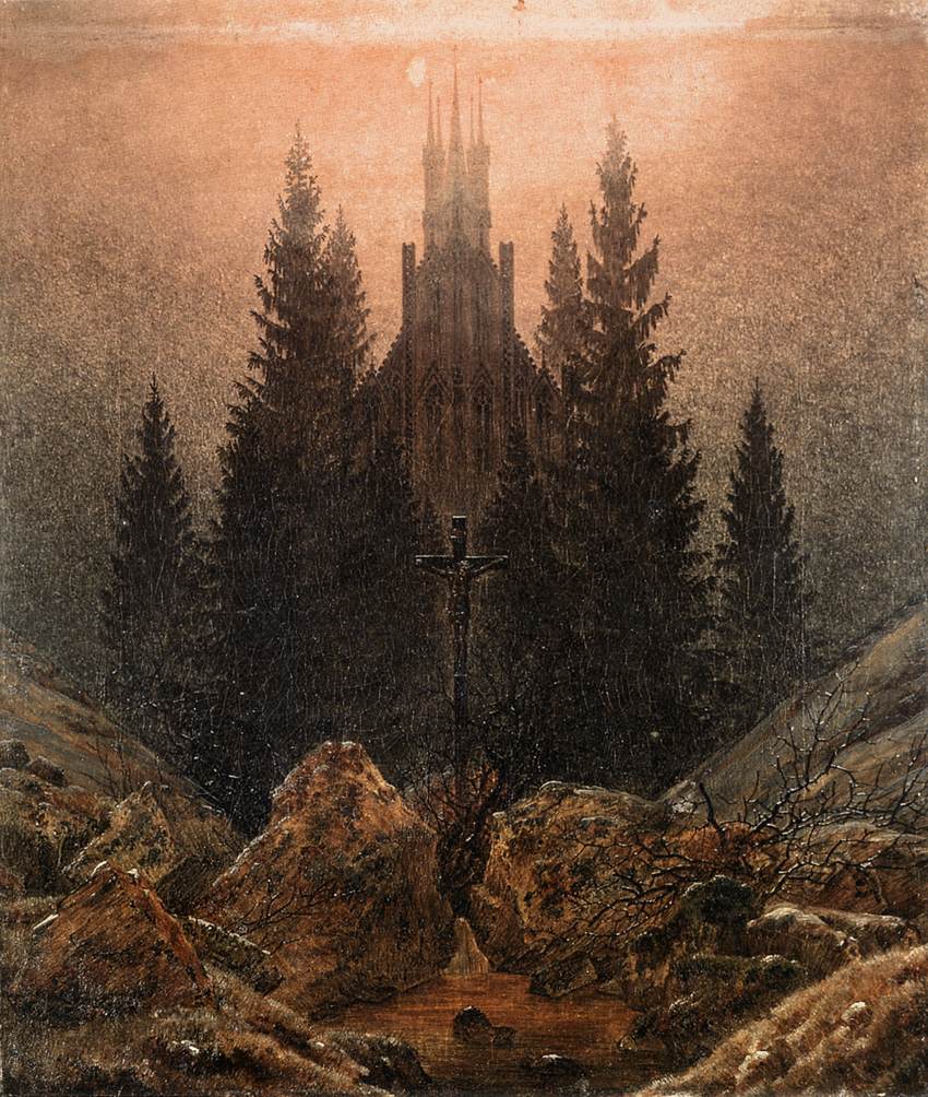 The Cross in the Mountains by FRIEDRICH, Caspar David