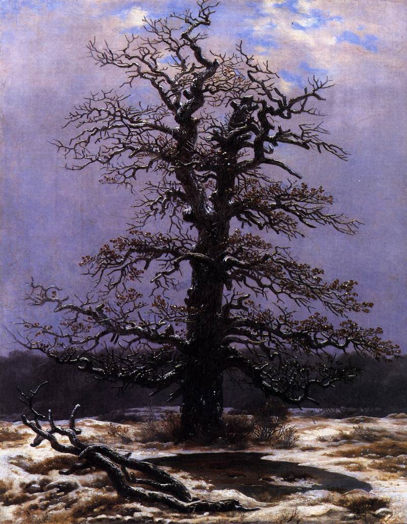 Oak in the Snow by FRIEDRICH, Caspar David