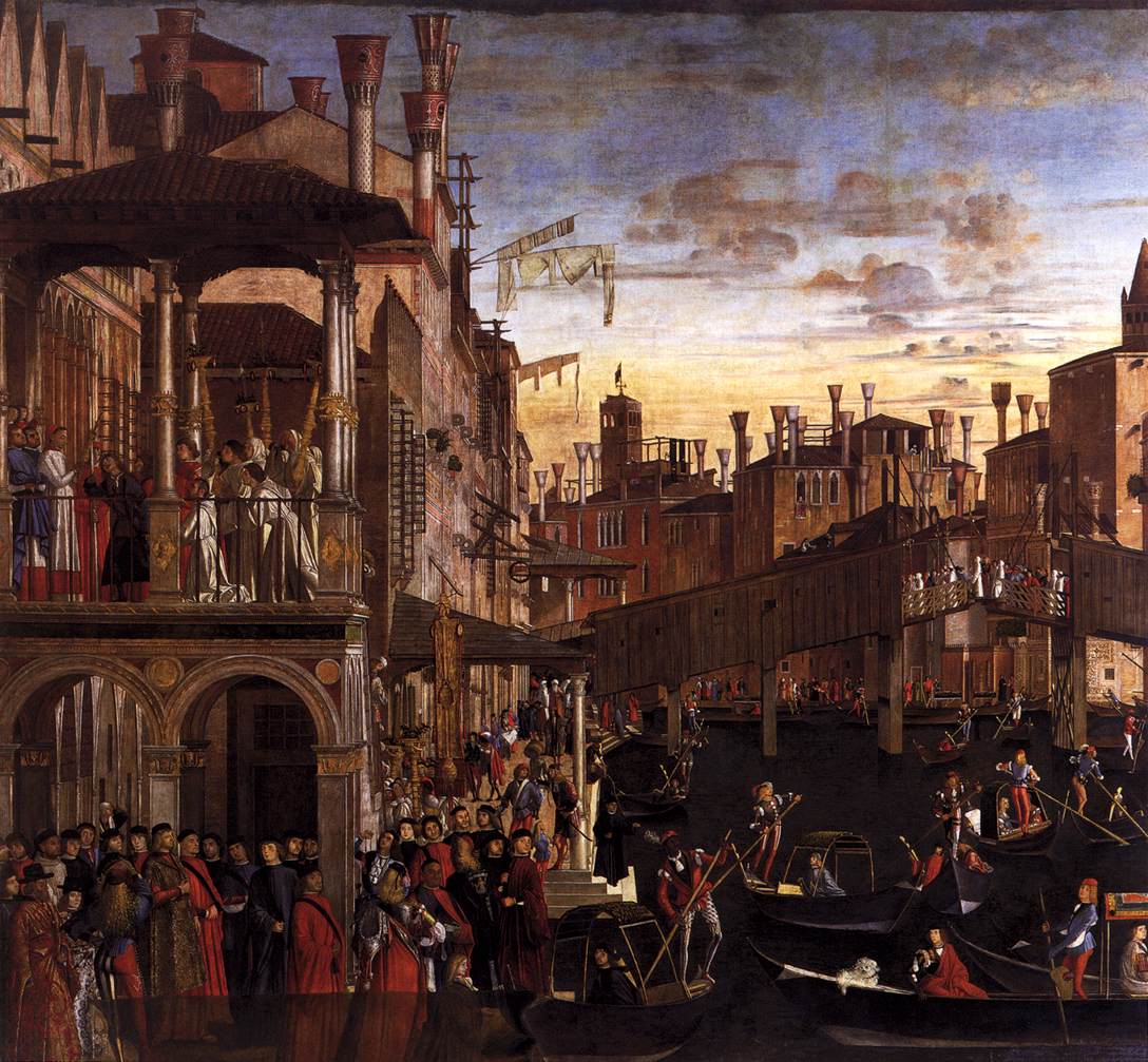 The Healing of the Madman by CARPACCIO, Vittore