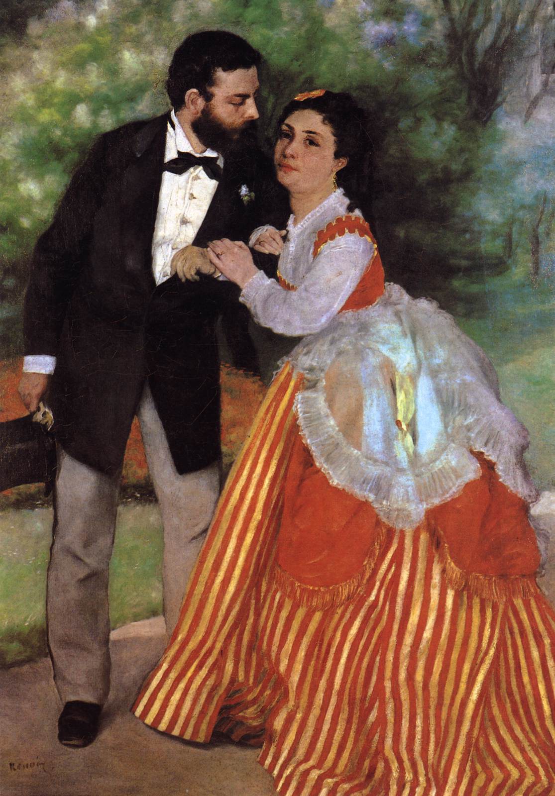 The Engaged Couple by PORCELLIS, Julius