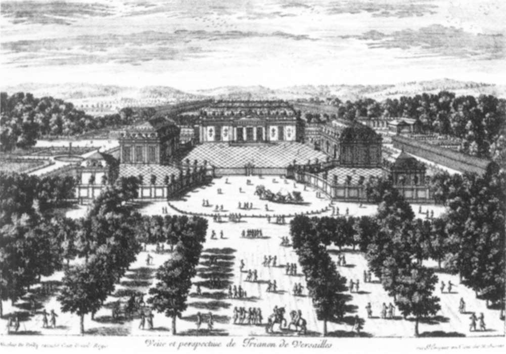 View and Perspective of the Trianon at Versailles by