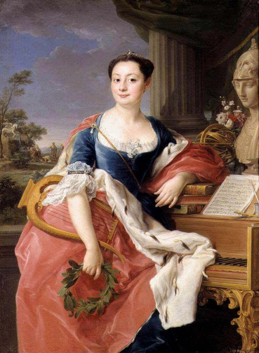 Portrait of Princess Giacinta Orsini Buoncampagni Ludovisi by BATONI, Pompeo