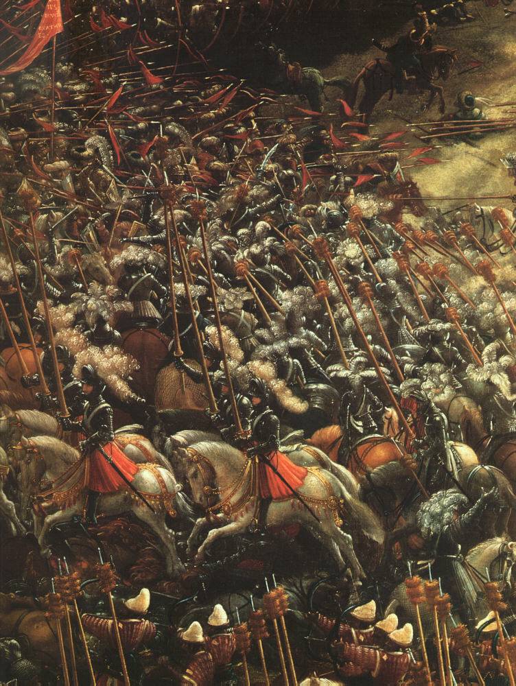 The Battle of Alexander (detail) by ALTDORFER, Albrecht