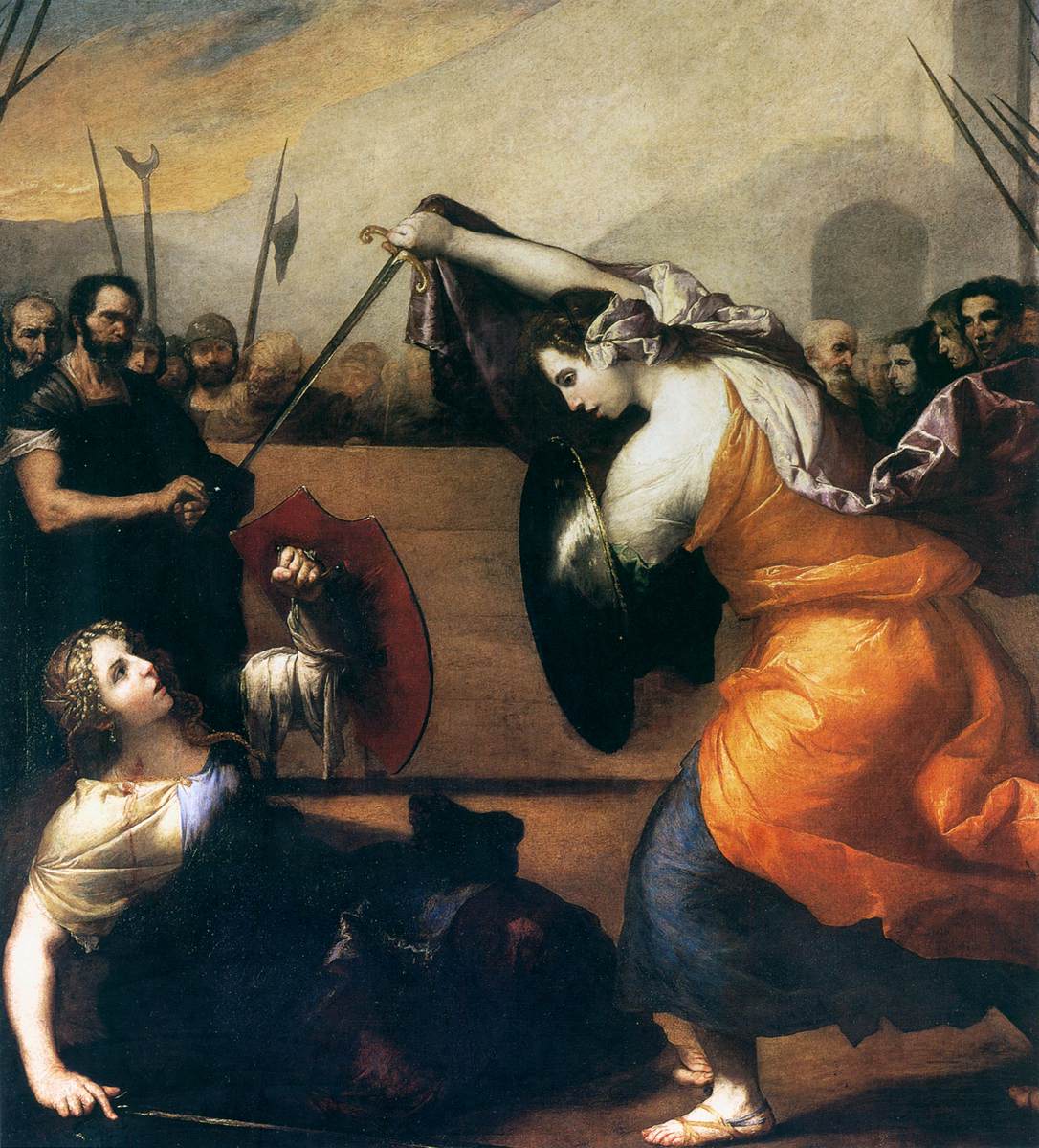 The Duel of Isabella de Carazzi and Diambra de Pottinella by